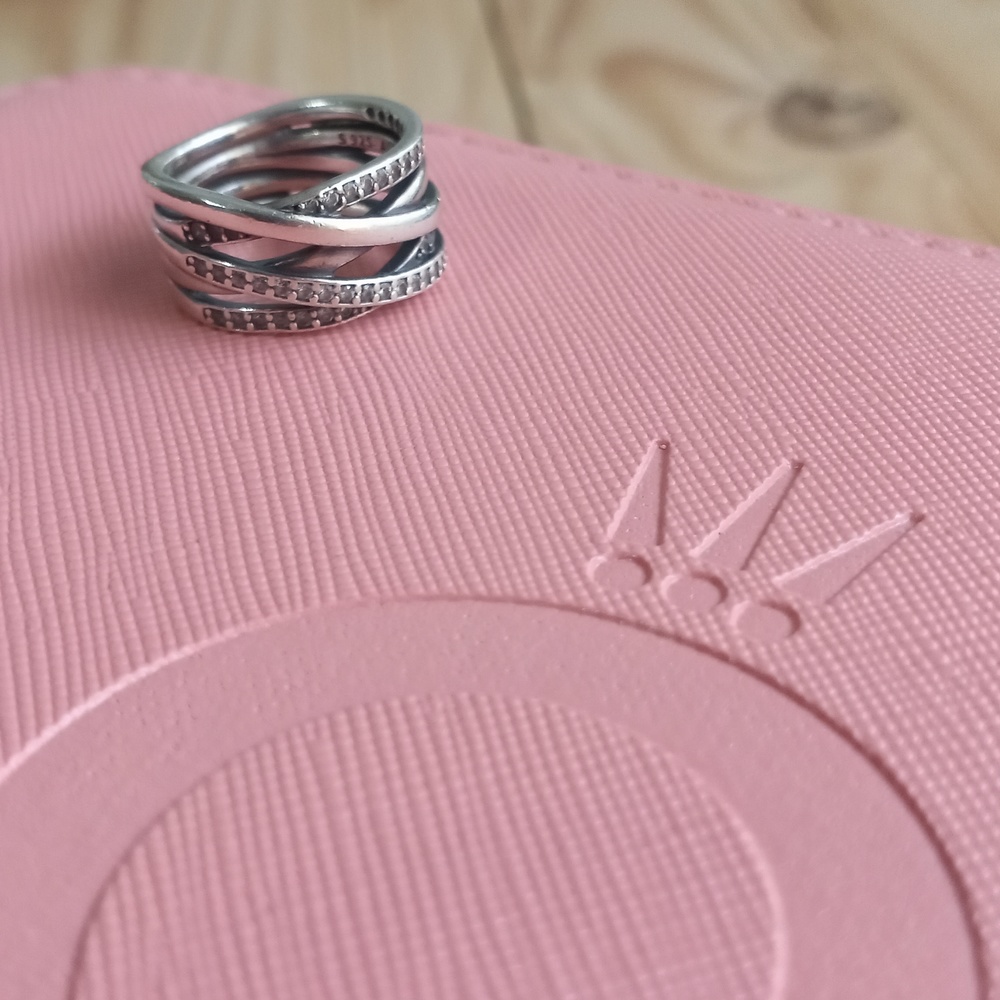 PANDORA RING Size 5 Authentic - Picture 3 of 8